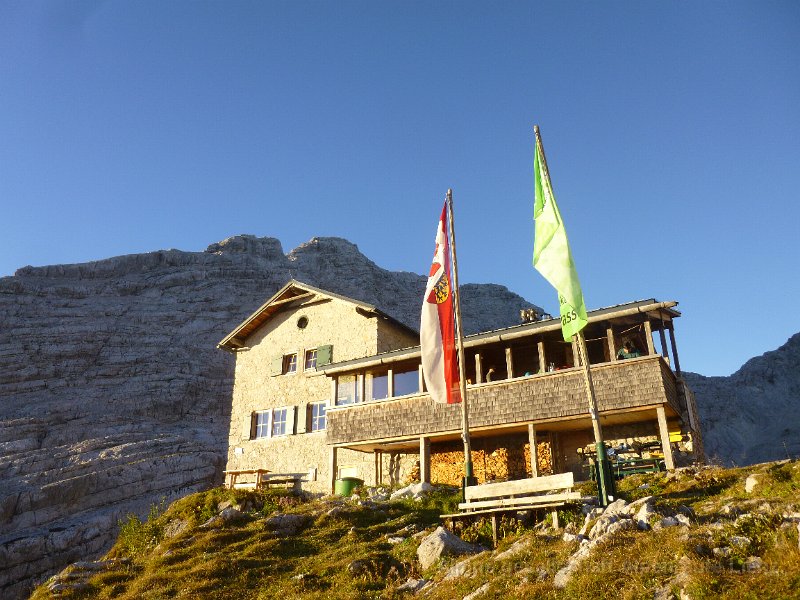 Herbstausflug zur Schmidt Zabierow Hütte in die Loferer Stoaberg