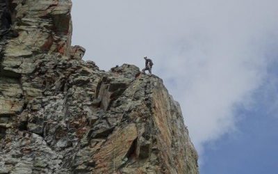 Säulspitze 3137m, Südpfeiler VII