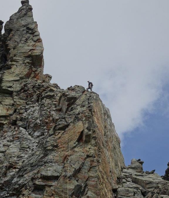 Säulspitze 3137m, Südpfeiler VII