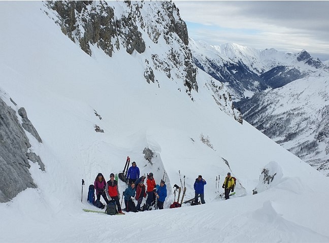 Winterausflug beim Plöckenpass