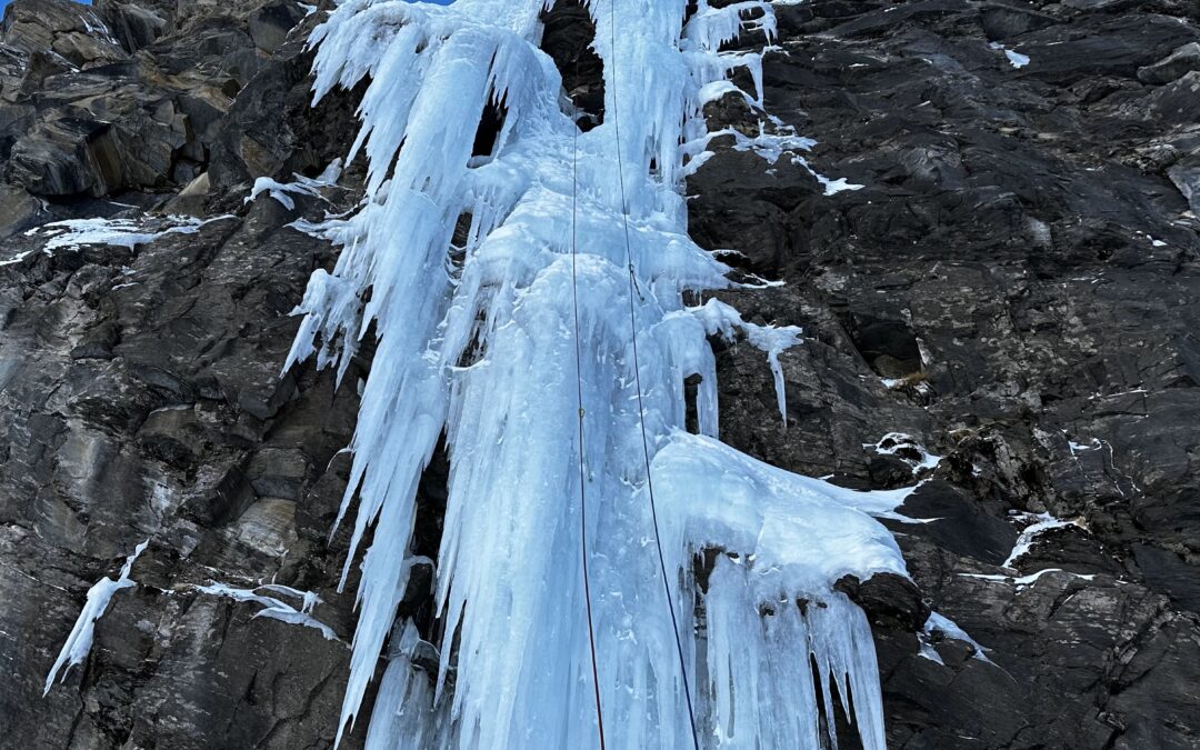 Zwei neue Eisrouten im Zirknitztal